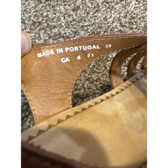 Dansko Evita Strappy Comfort Sandals Cognac Women's Size 39, Excellent Condition - Picture 8 of 9